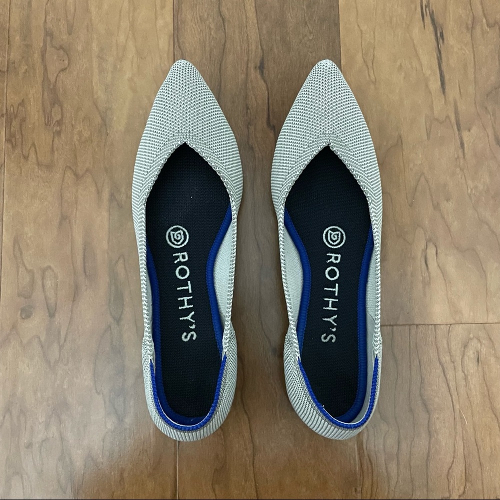 Rothy’s Flax Birdseye Point Flat